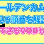 【ゴールデンカムイ】の見る順番を解説!無料で見れるVODも紹介します。
